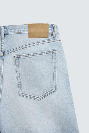 BERMUDA EN DENIM STRAIGHT FIT - Bleu clair de Zara - Image 10
