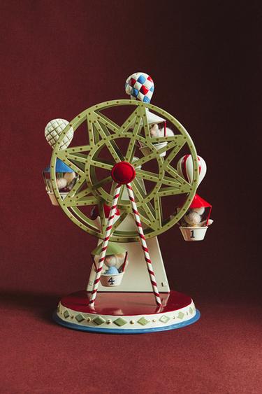 MUSICAL FERRIS WHEEL CHRISTMAS DECORATION - Multicoloured by Zara - Image 4