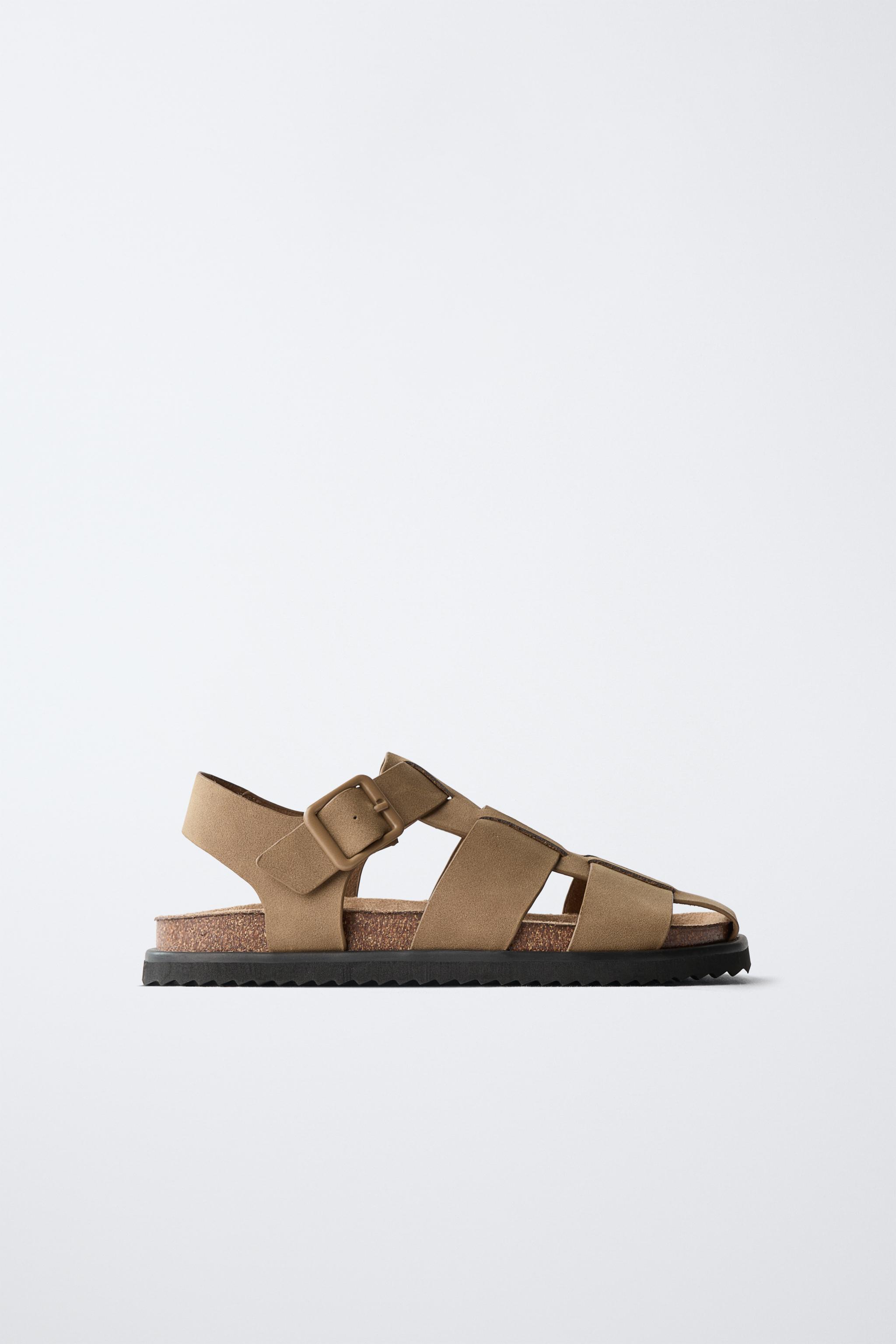 BUCKLED FISHERMAN SANDALS