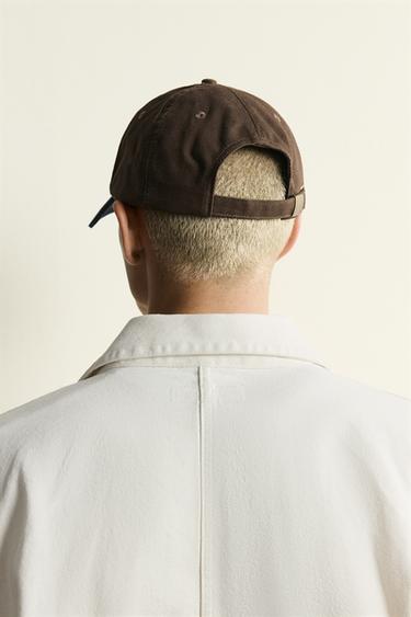 CASQUETTE JEEP® À PIÈCE EN CONTRASTE - Marron de Zara - Image 2