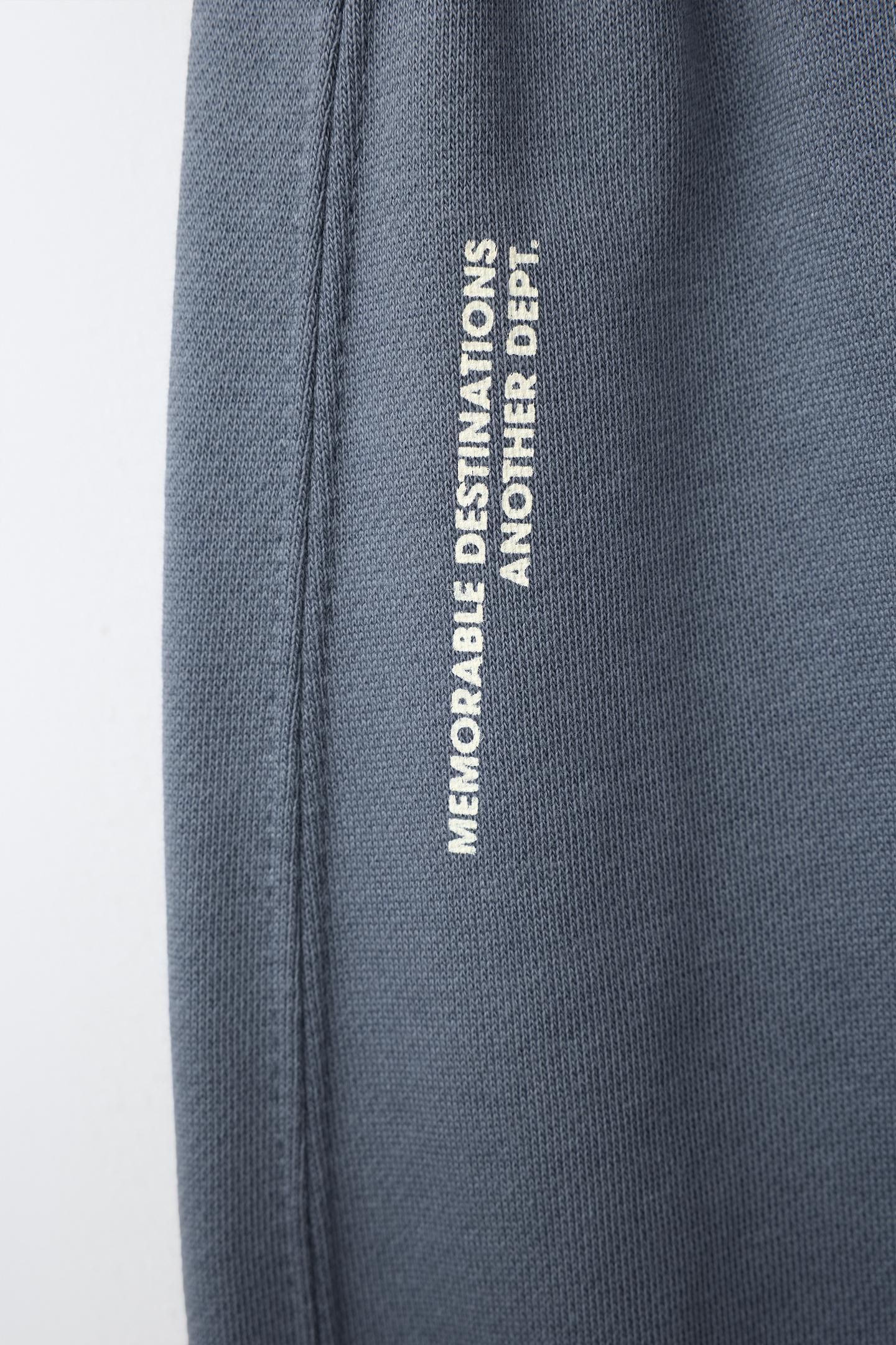 Детский комплект Zara Text Sweatshirt and Jogger Pants Set, цвет: Синий / Стальной — фото 5