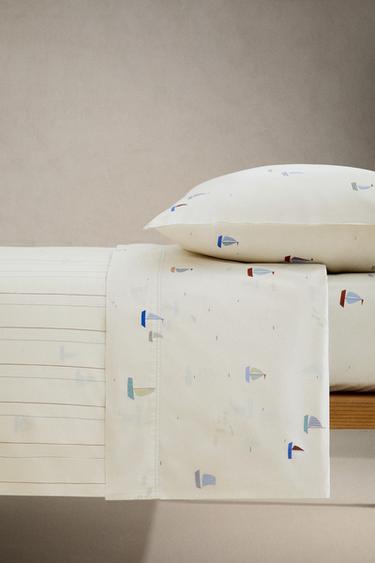 DRAP DE DESSUS BATEAUX COTON - Multicolore de Zara - Image 2