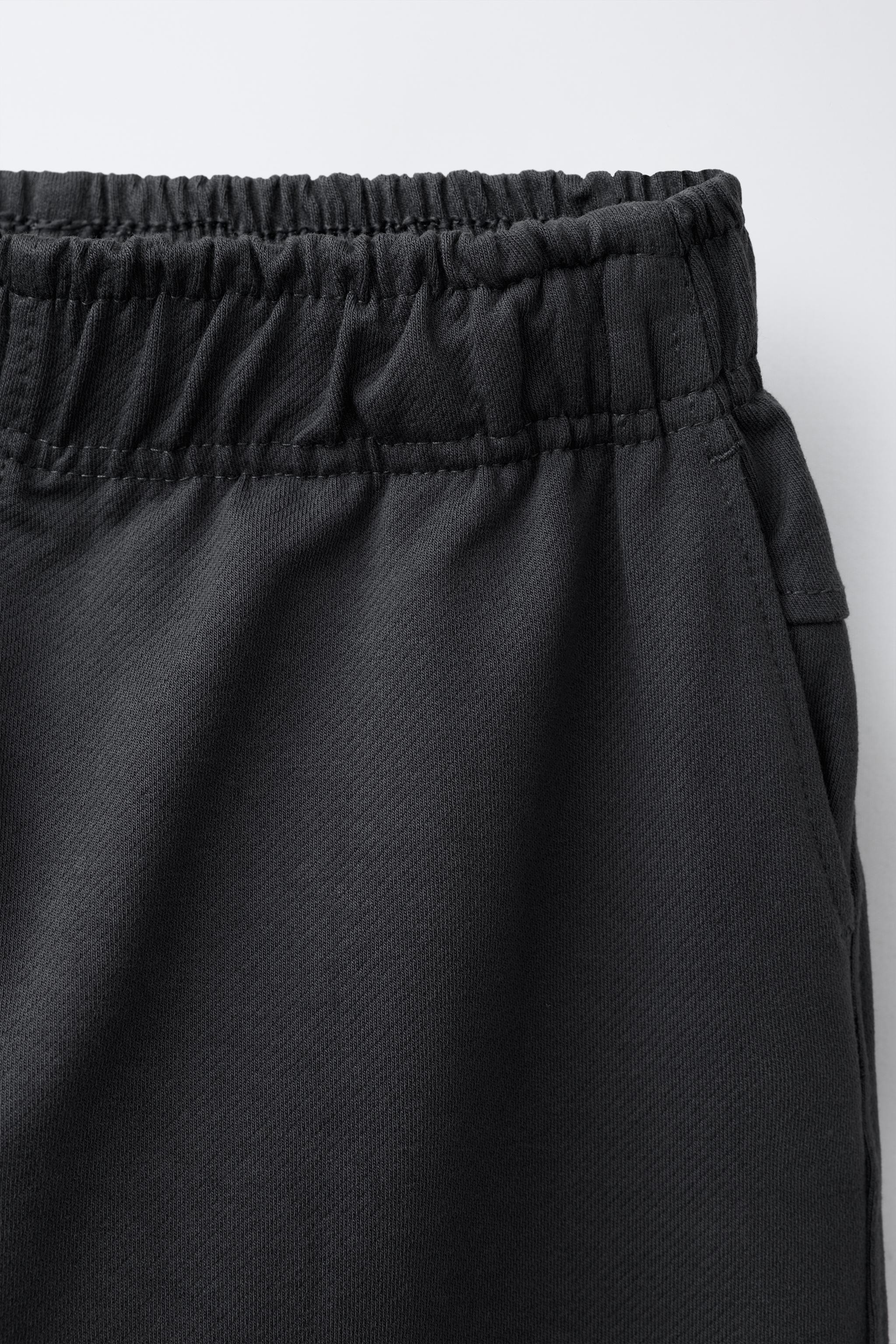 PLUSH CARGO JOGGER PANTS