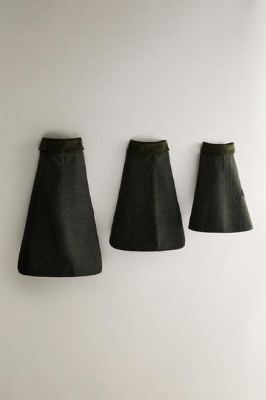 WOOL BLEND PET COAT WITH COLLAR - Green by Zara - Image 4