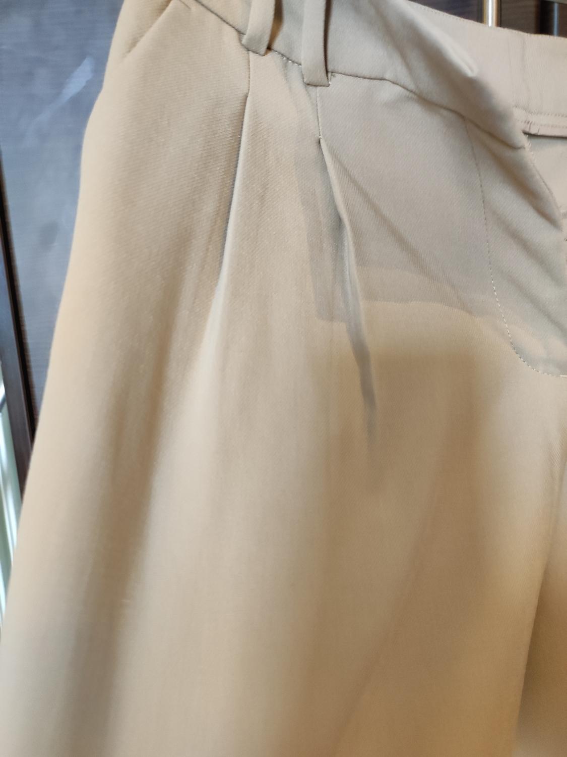 DARTED WIDE-LEG TROUSERS - Image 5