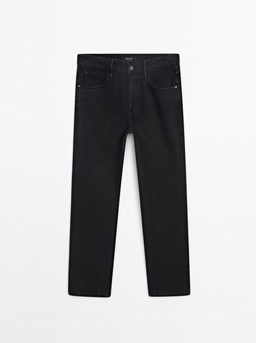 Zara Tapered fit jeans - Navy blue - Image 0