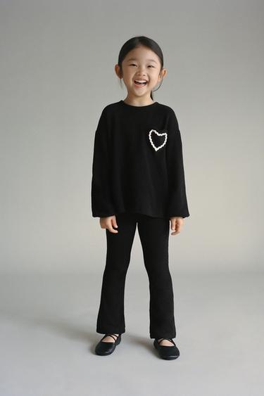 AUSGESTELLTE WEICHE LEGGINGS - Schwarz von Zara