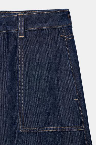 JEAN Z1975 LARGE À TAILLE NORMALE - Bleu de Zara - Image 9