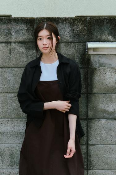 OVERSIZE GAUZE SHIRT - Black by Zara - Image 0
