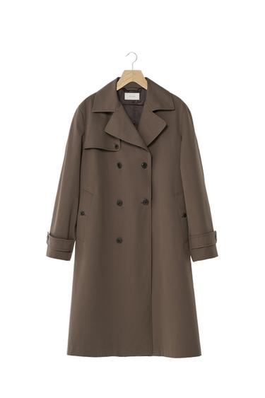 Zara MANTECO® ORIGINS WATER REPELLENT TRENCH COAT - Brown / Taupe
