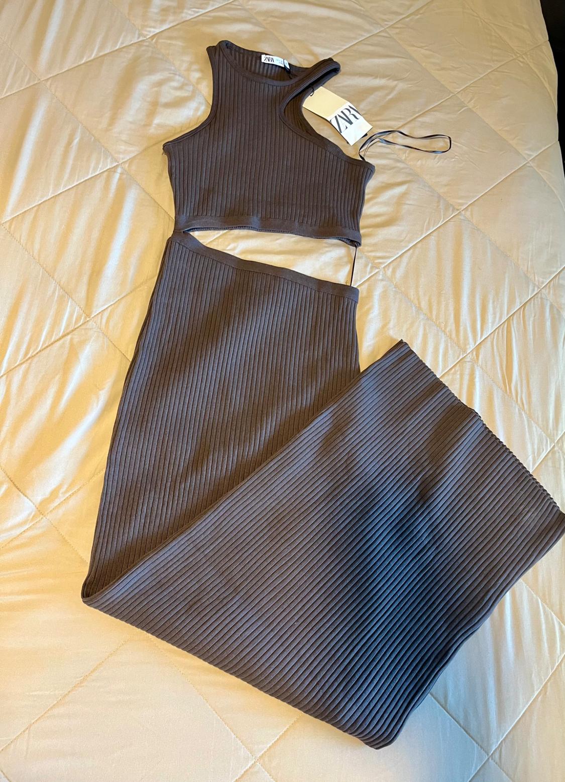 RIBBED CUT OUT DRESS - Image 3