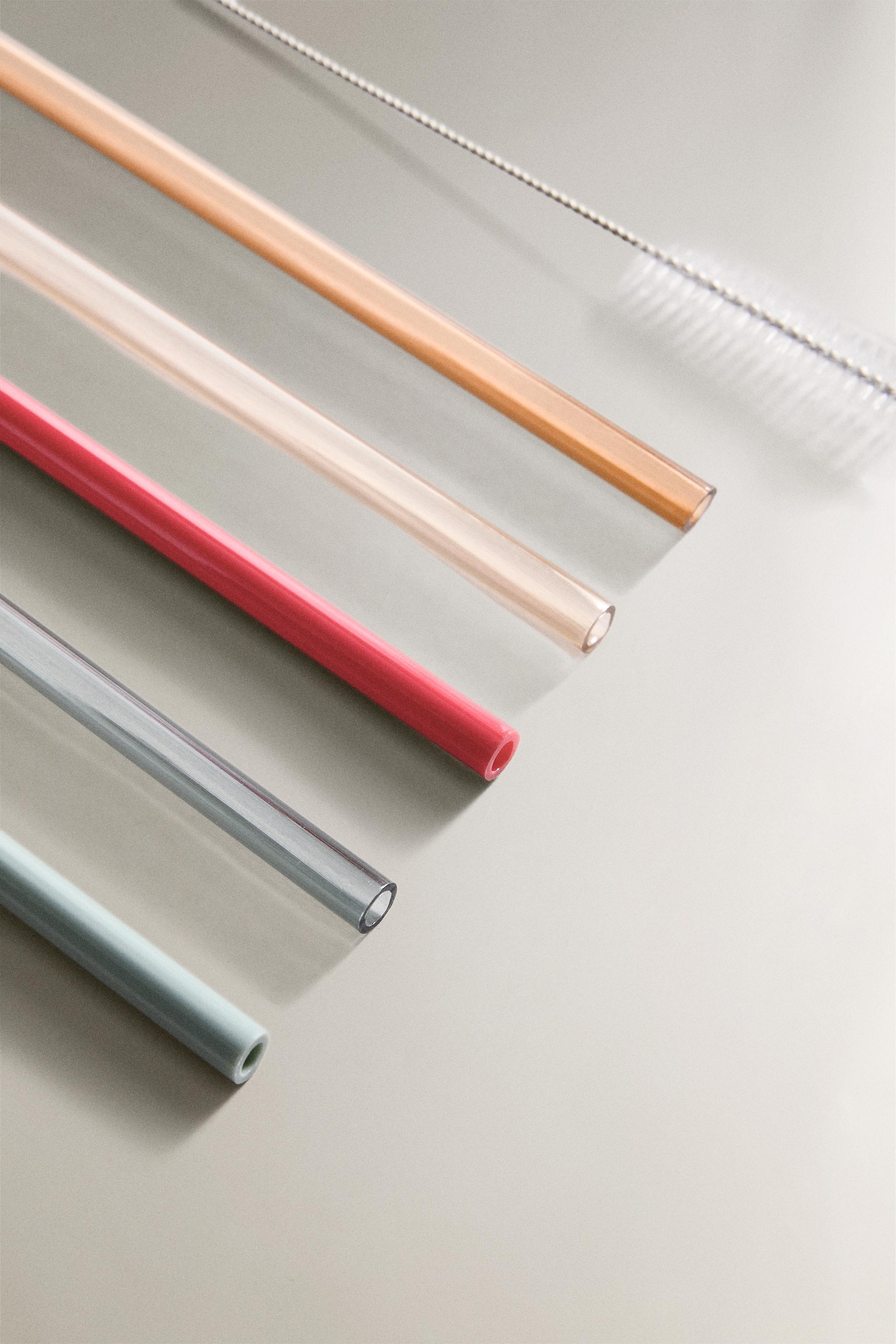 SET OF COLORED TRITAN™ STRAWS (SET OF 5)