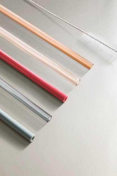 LOT DE 5 PAILLES TRITAN™ COULEURS - Multicolore de Zara - Image 2