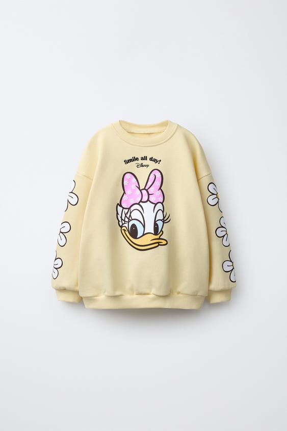 SUDADERA MARGARITAS DAISY © DISNEY - Amarillo de Zara - Imagen 0