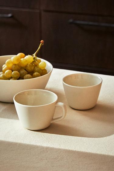 LOT DE 2 - TASSE 220 ML - écru-blanc de Zara - Image 5