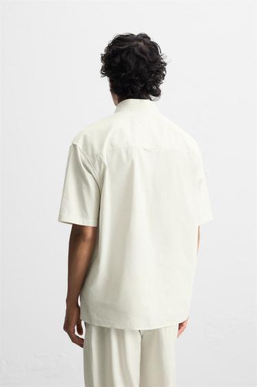 CHEMISE COTON - CHANVRE RAYÉES - Rayures de Zara - Image 2