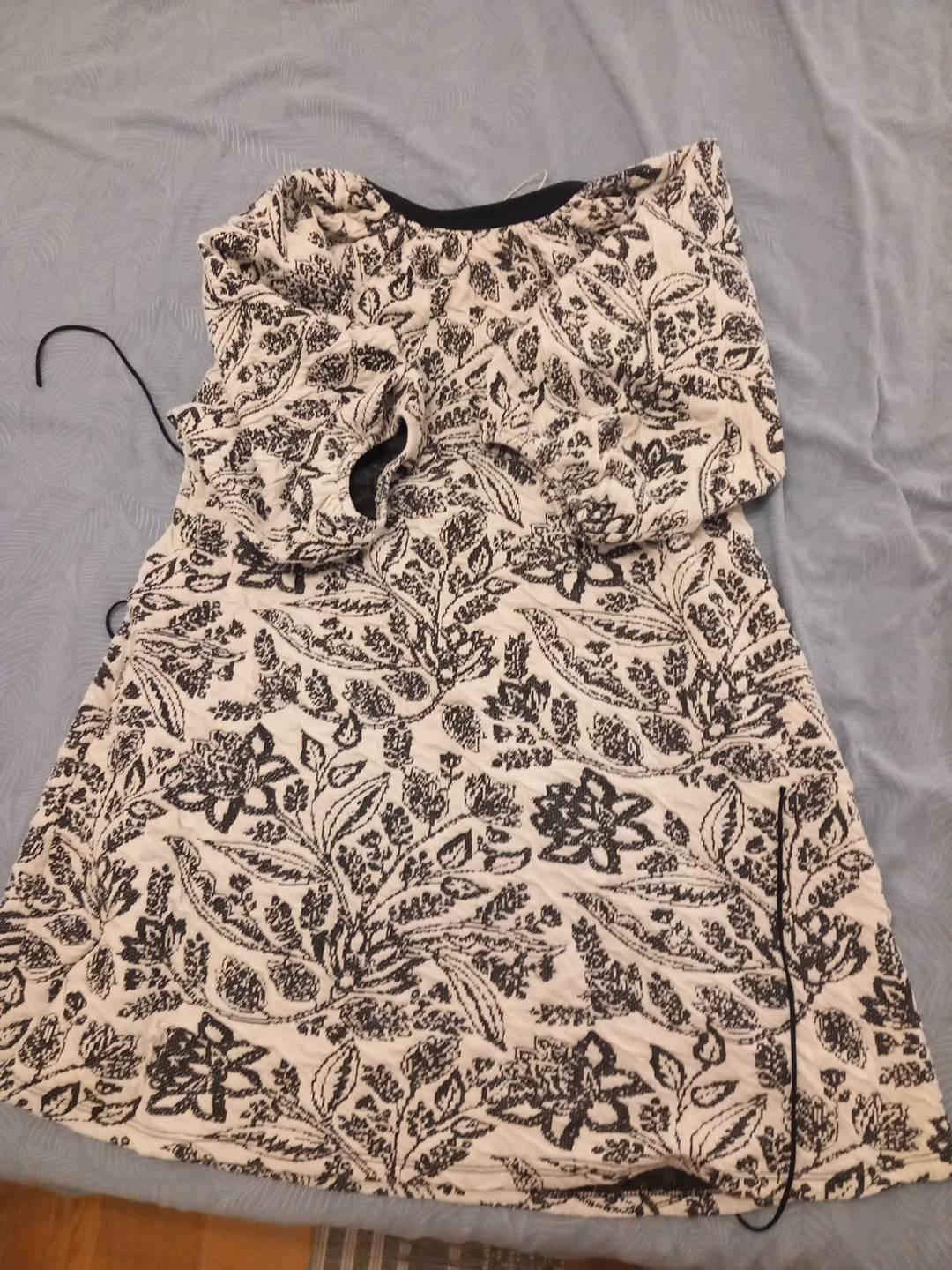 JACQUARD DRESS WITH BELT - Image 3