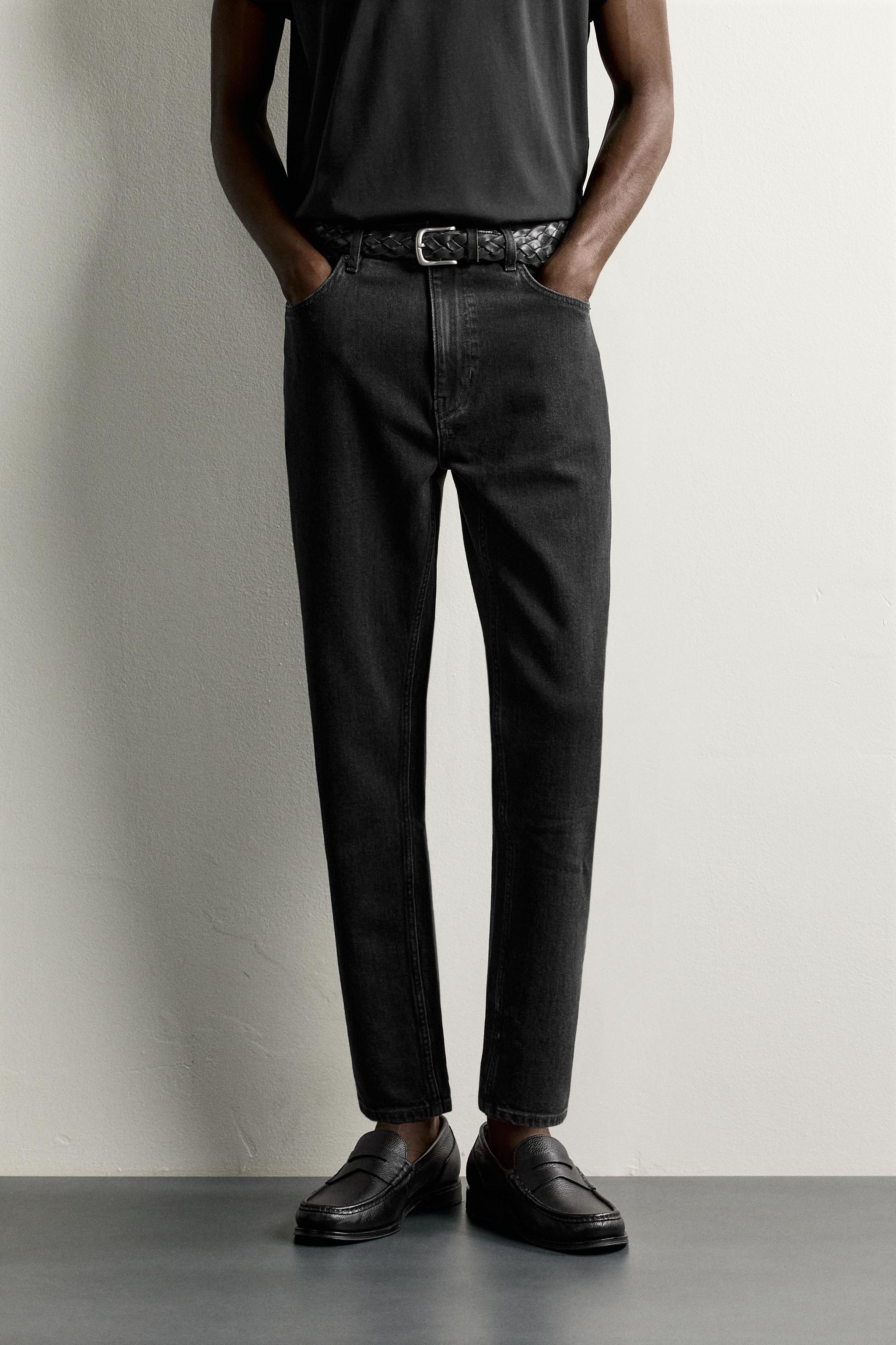 SLIM CROPPED FIT JEANS