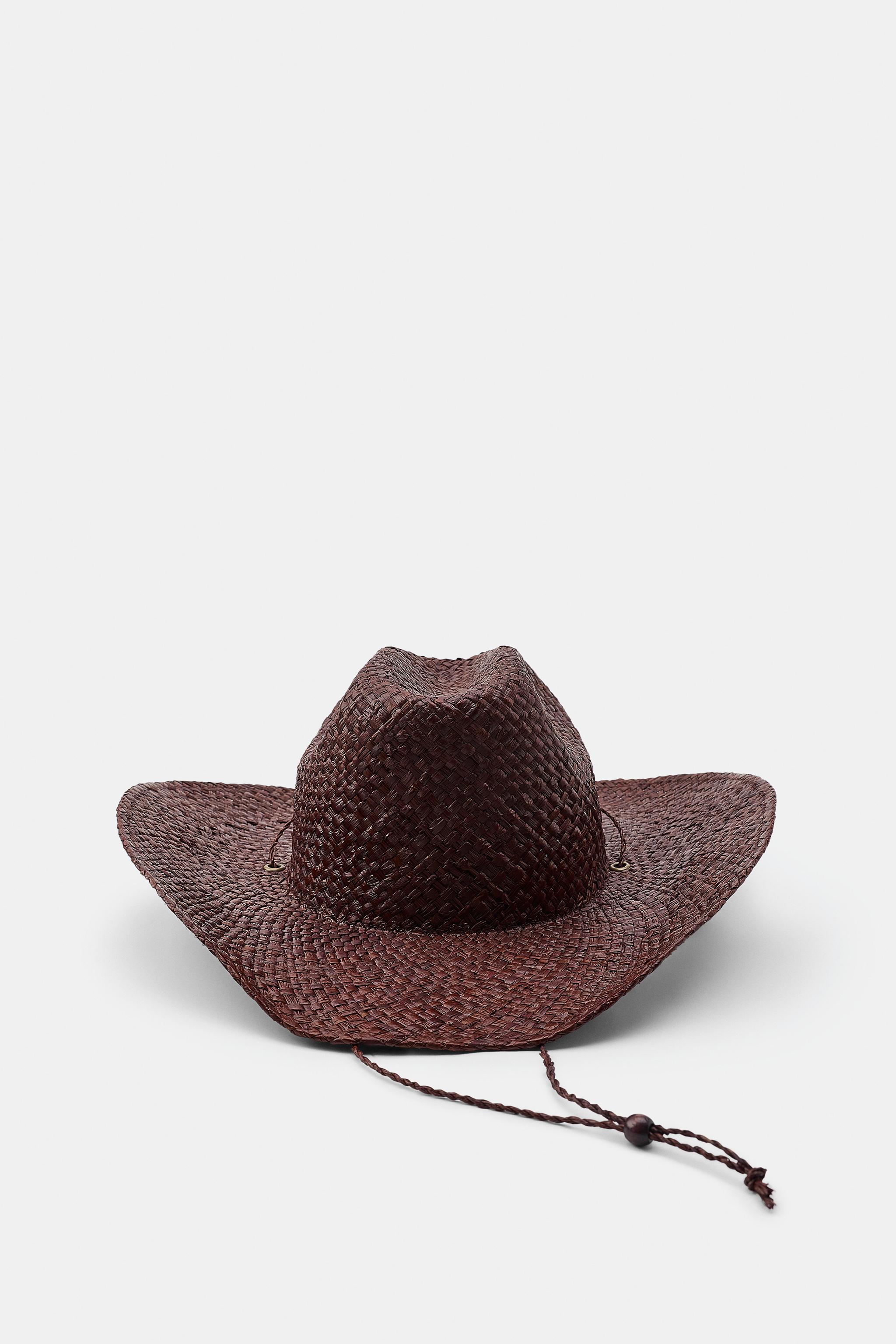 CHAPEAU COWBOY 100 % RAPHIA