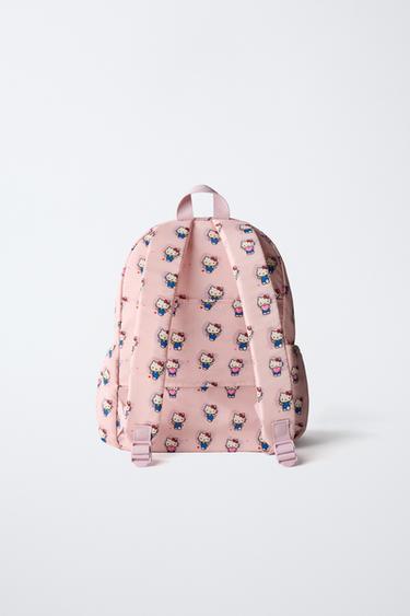 SAC À DOS SCOLAIRE HELLO KITTY © SANRIO - Blanc écru de Zara - Image 4