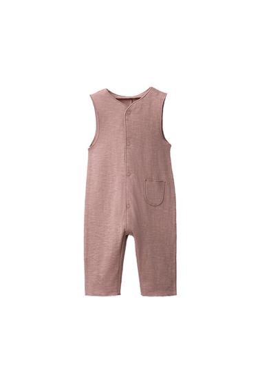 PETO LARGO LISO - Rosa tiza de Zara