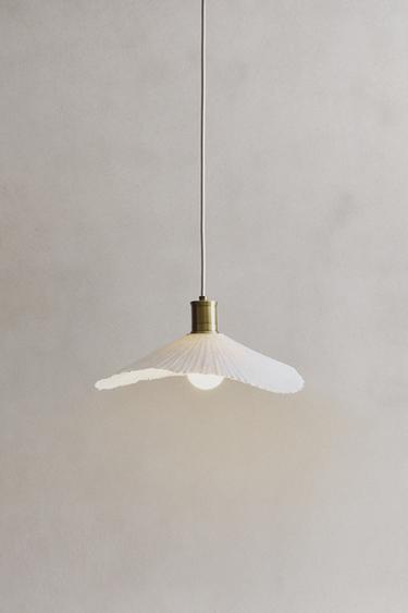 PETITE LAMPE DE PLAFOND - Blanc cassé de Zara