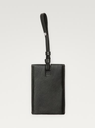 Etiqueta de viaje piel napa - Verde de Zara