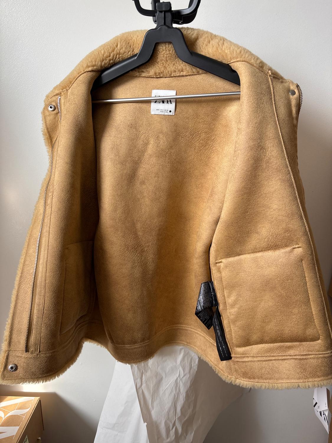 DOUBLE FACED FAUX FUR JACKET - Image 3