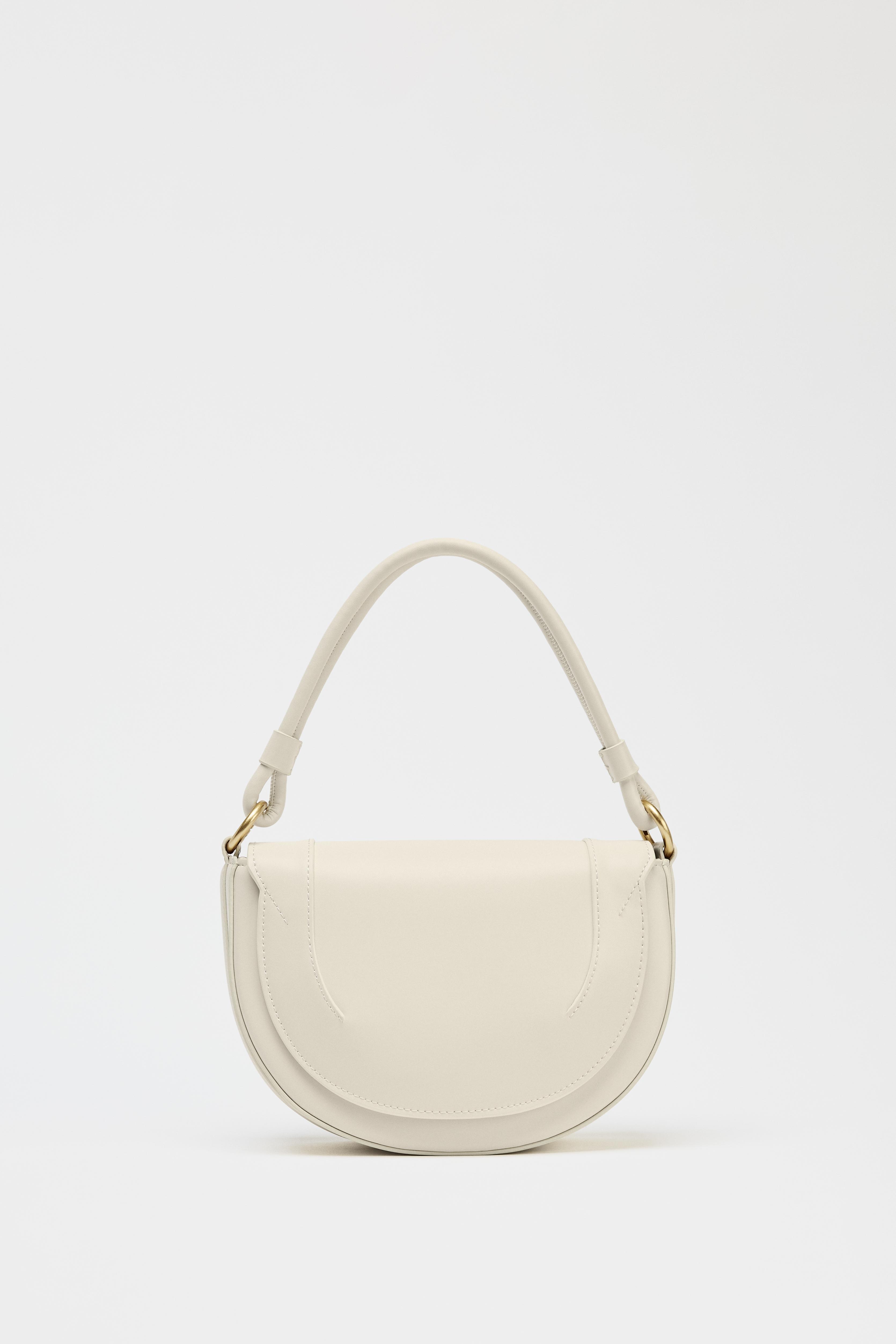 RE ARRIVAL/再入荷 BAG SHOULDER OVAL - Georgia ZARA | Ecru バッグ