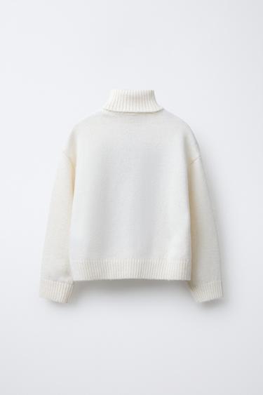 PULL EN MAILLE ESQUIEUSE SKI COLLECTION - Écru de Zara - Image 1