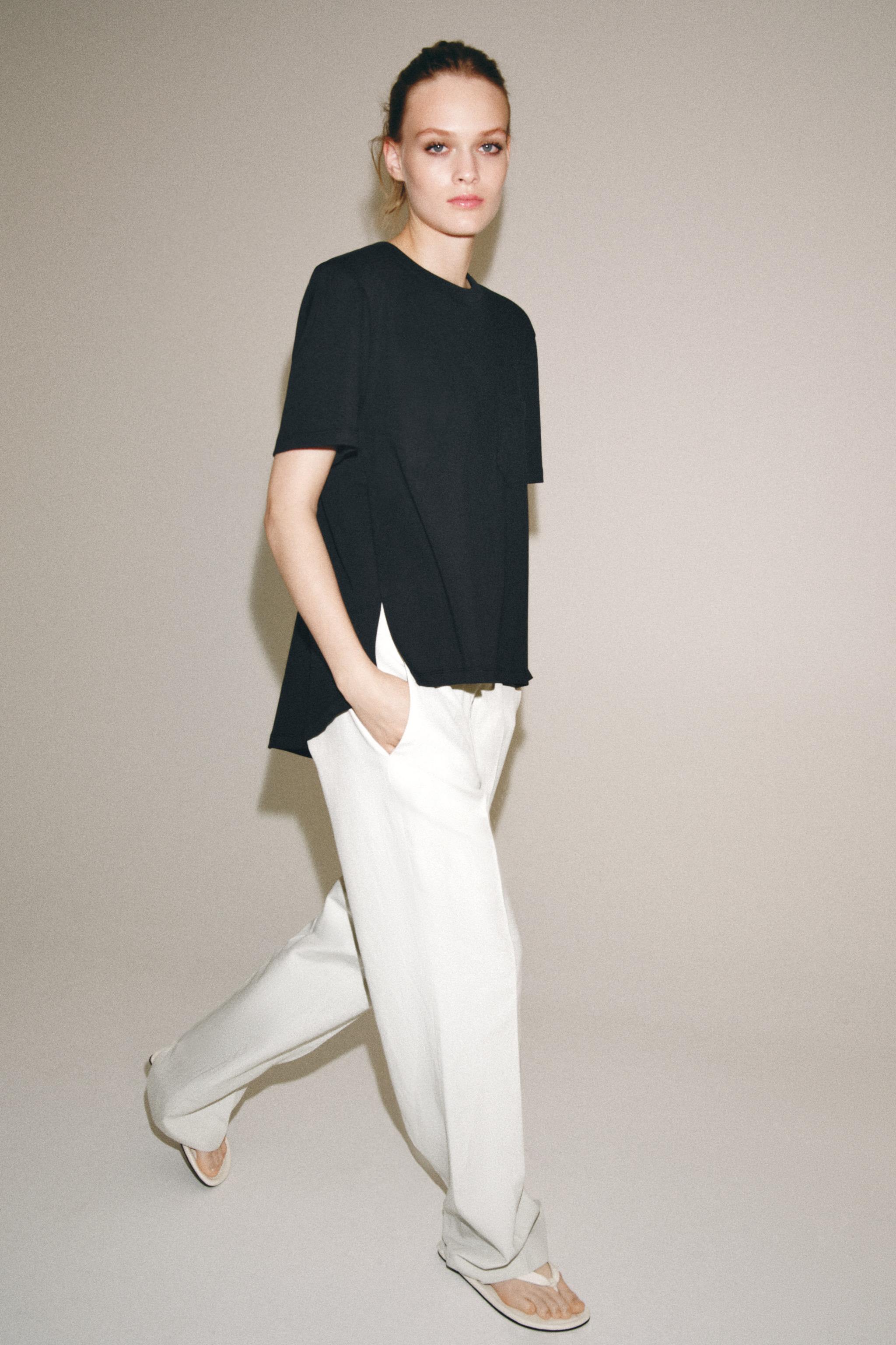 INTERLOCK POCKET T-SHIRT — Dark anthracite
