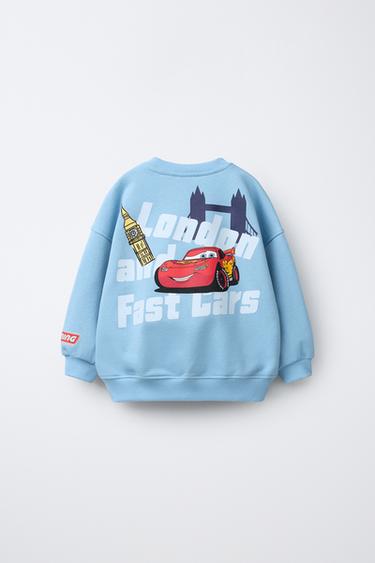 SUDADERA CARS RAYO MCQUEEN © DISNEY - Azul medio de Zara