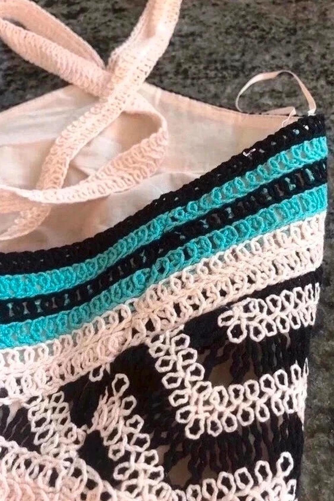 CROCHET HALTER NECK TOP - Image 5