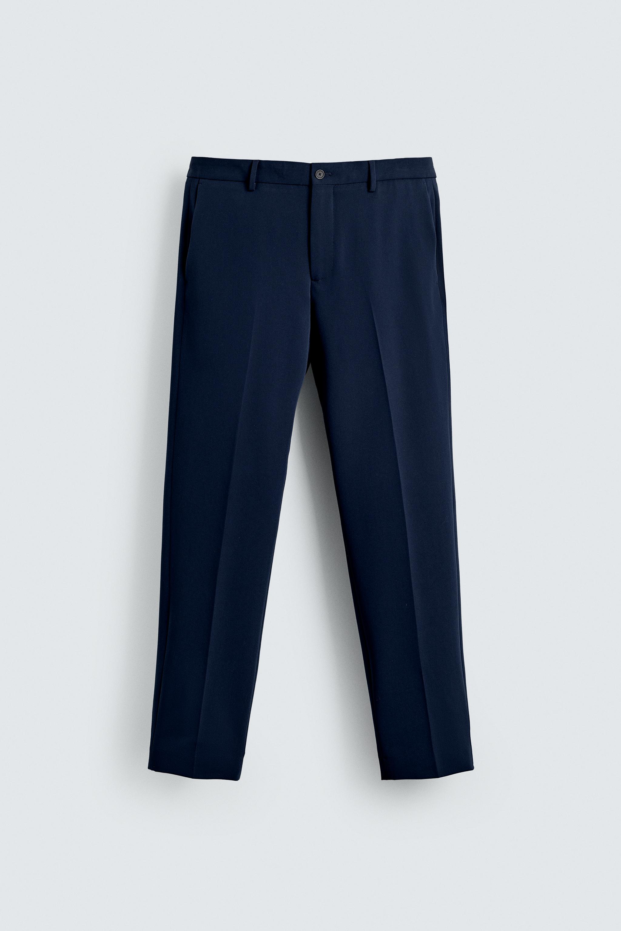 コンフォートスーツパンツ - 濃青 | ZARA Japan / 日本
