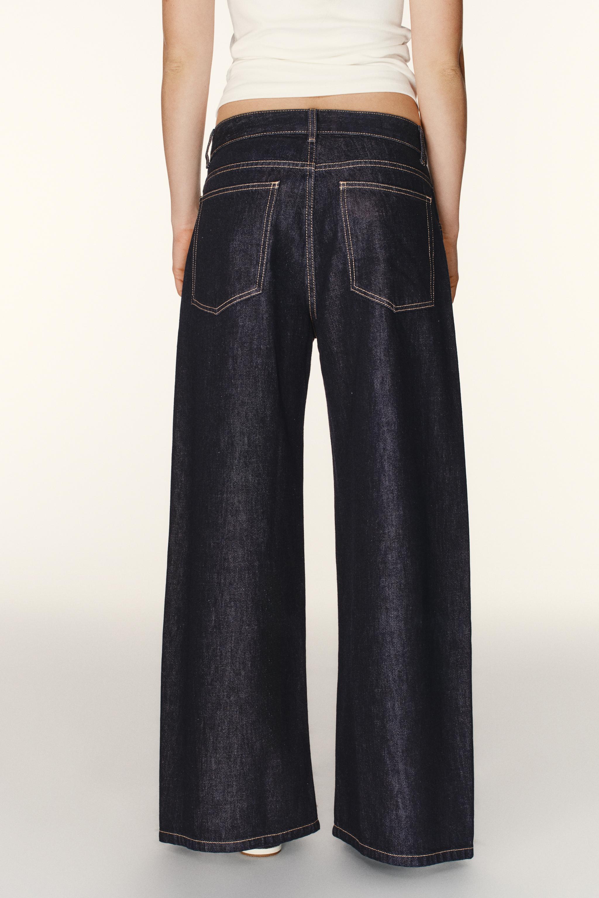 JEANS TRF À FERMETURES ÉCLAIR LATÉRALES