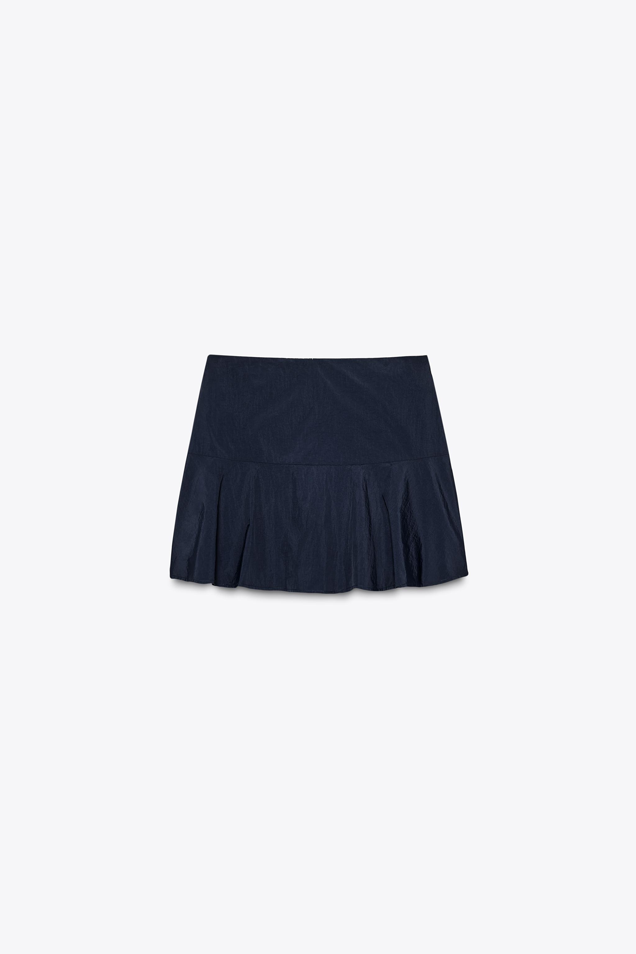 Checked Pleated Mini Skort | UNIQLO US