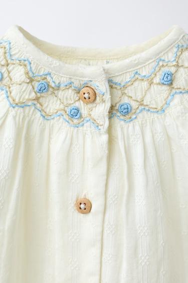 DOBBY BOBBLE SHIRT - Pastel green by Zara - Image 3