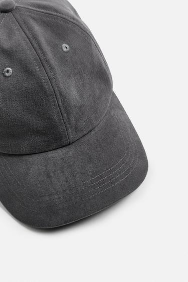 CASQUETTE BASIQUE SOFT - Gris de Zara