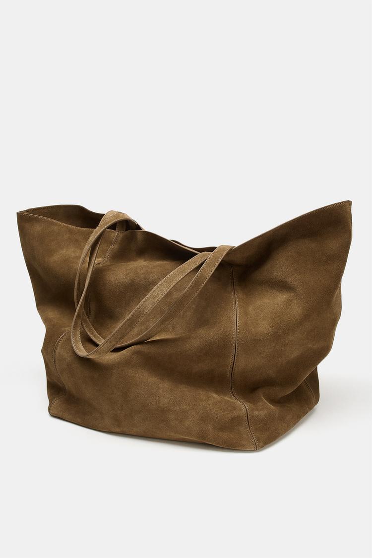 BOLSO TOTE MAXI DE GAMUZA DIVIDIDA 4