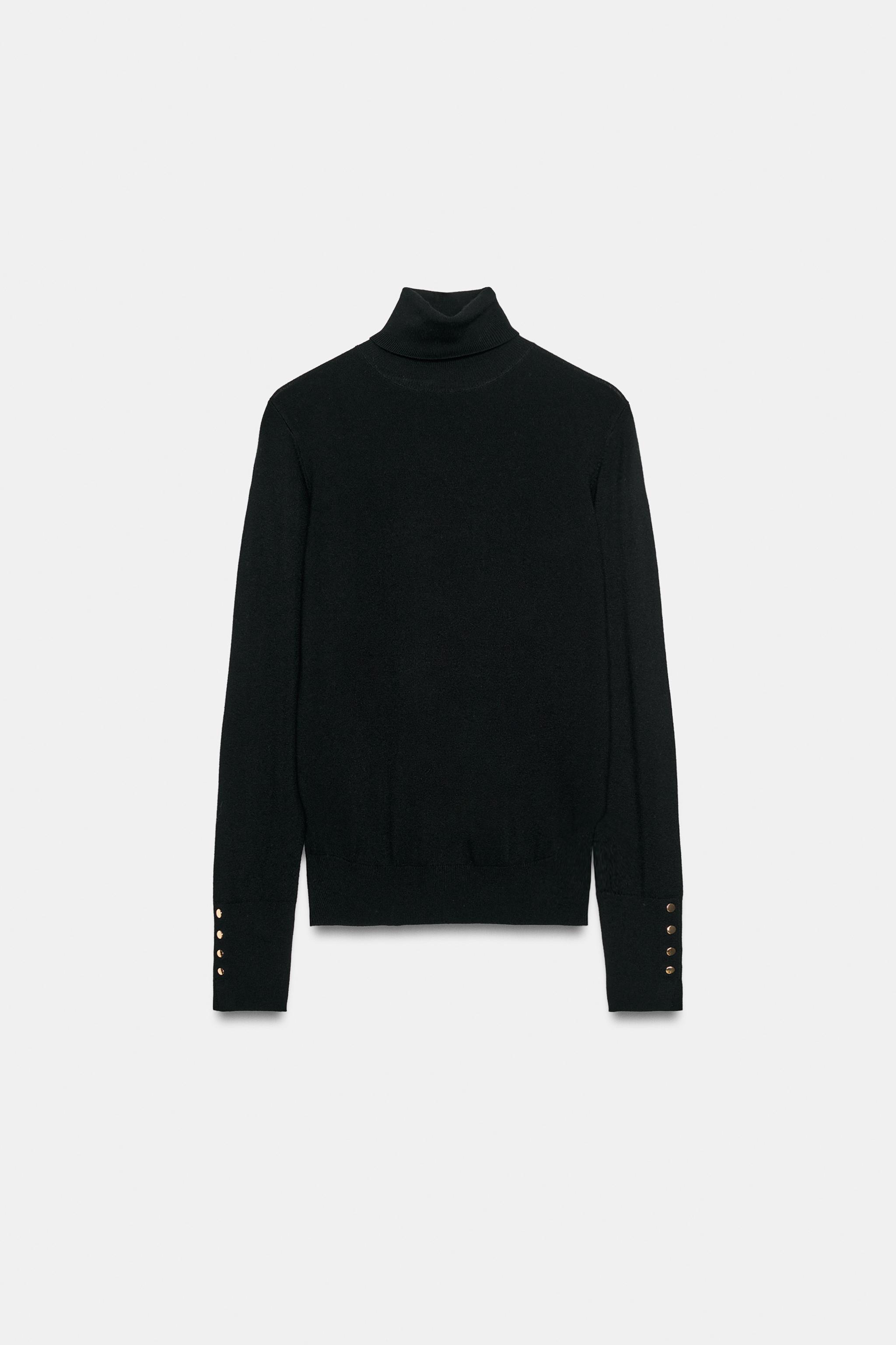 BASIC MOCK NECK SWEATER