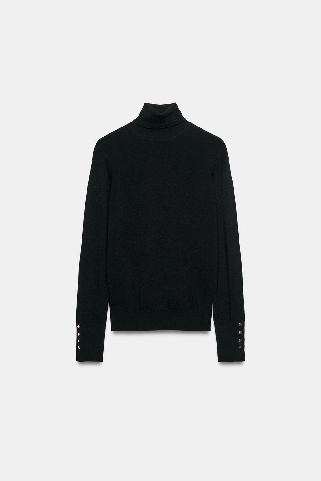 BASIC HIGH NECK KNIT JUMPER