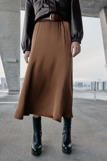 LEATHER PLATFORM ANKLE BOOTS - Black by Zara - Image 0