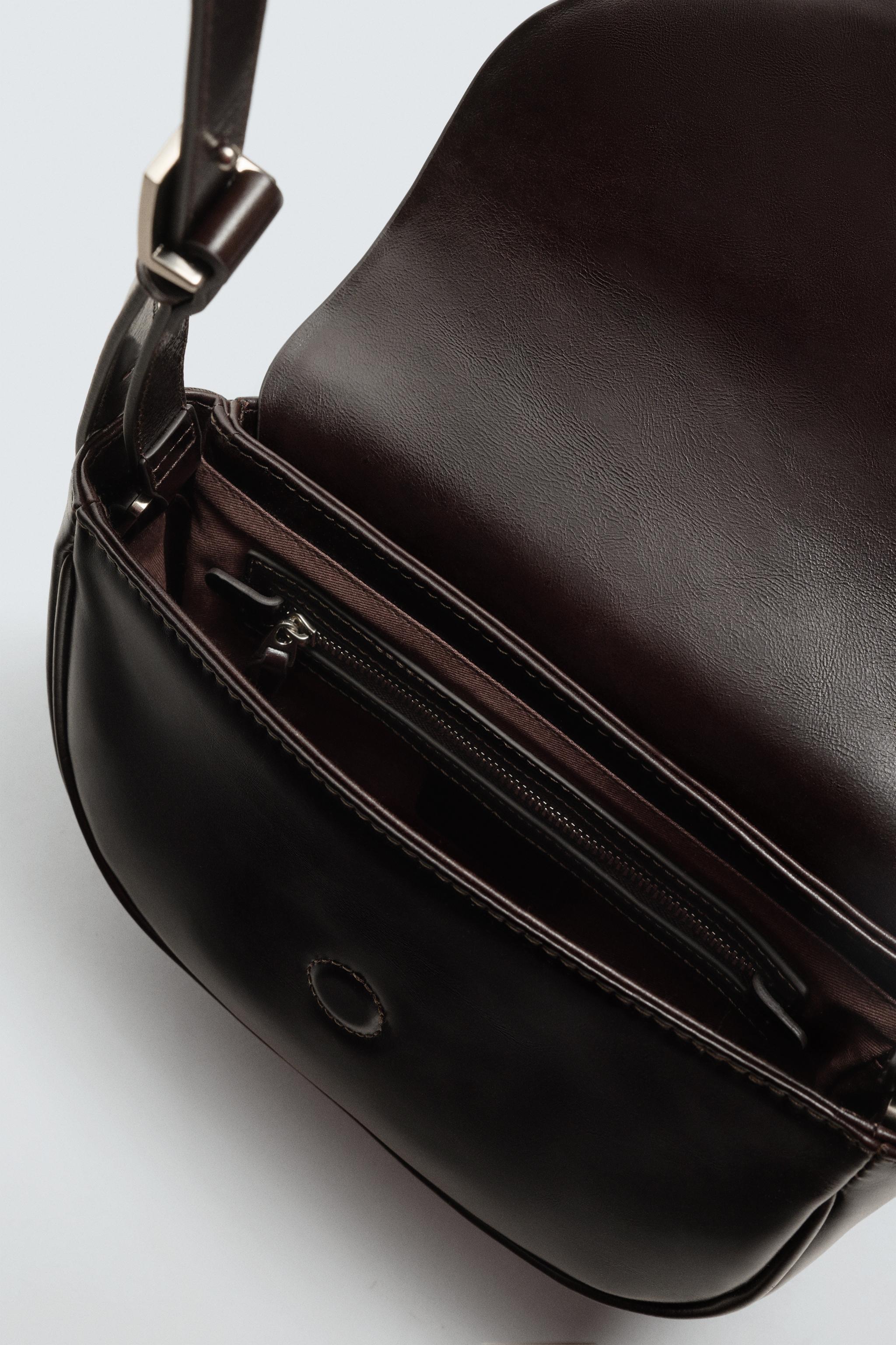 LEATHER CROSSBODY BAG