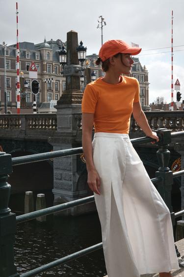 TWILL CAP - Orange by Zara - Image 0