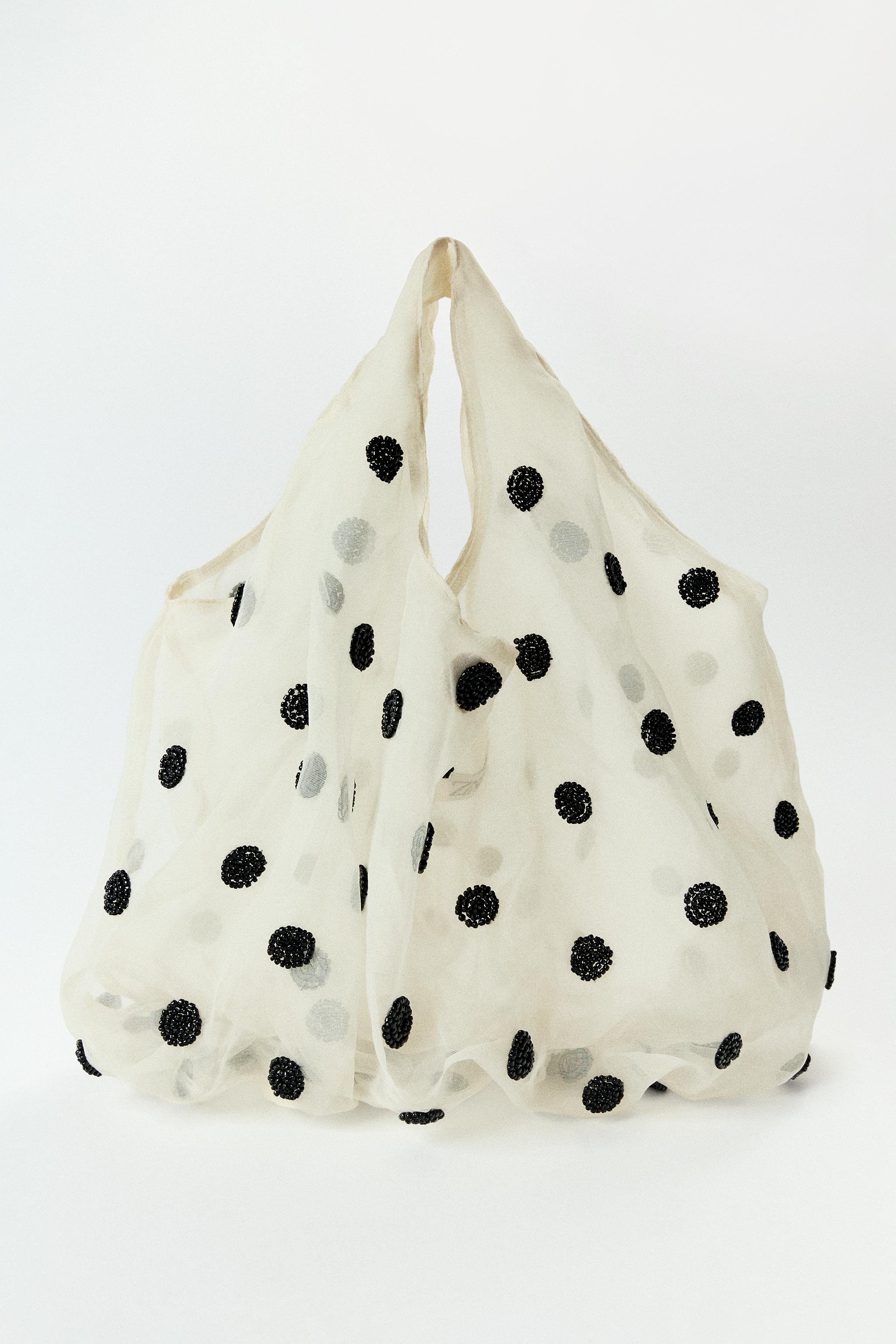 MESH BEAD HANDBAG