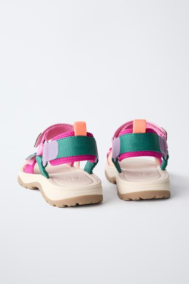 TECHNICAL SANDALS - Multicoloured by Zara - Image 4