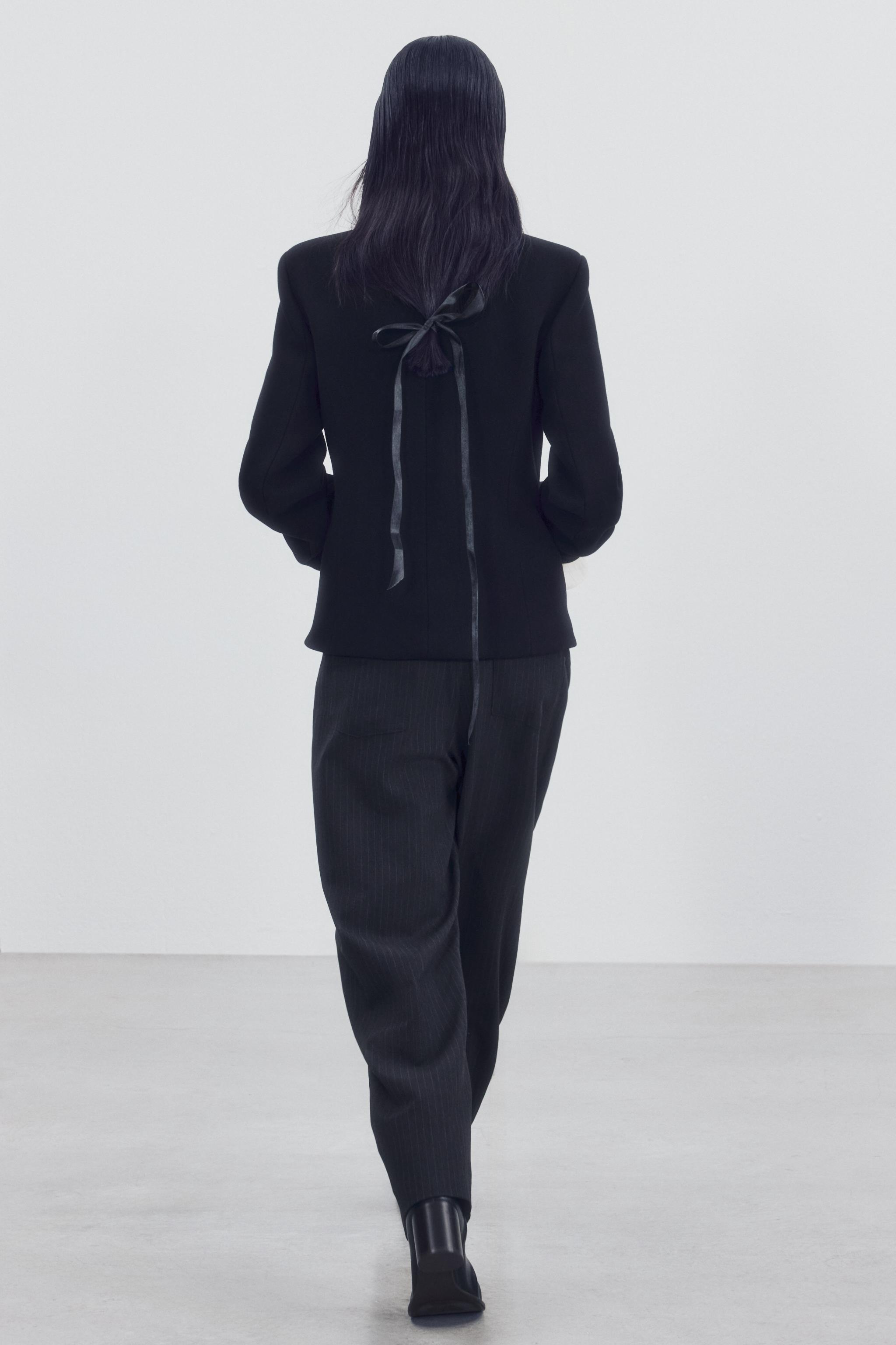ZW Collection Wool-Blend Short Coat