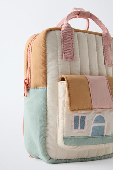 MOCHILA CASITA - Rosa de Zara