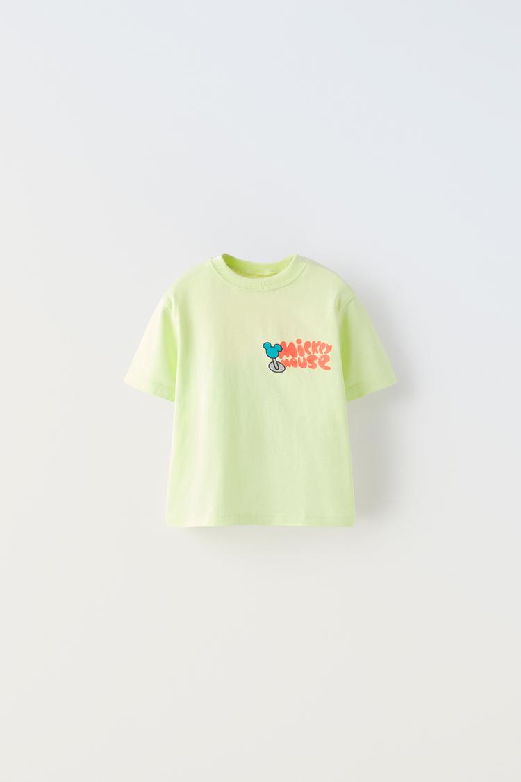 disney crudo camiseta mickey zara hombre