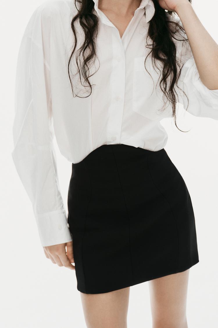 Falda mini estilo corsé 3